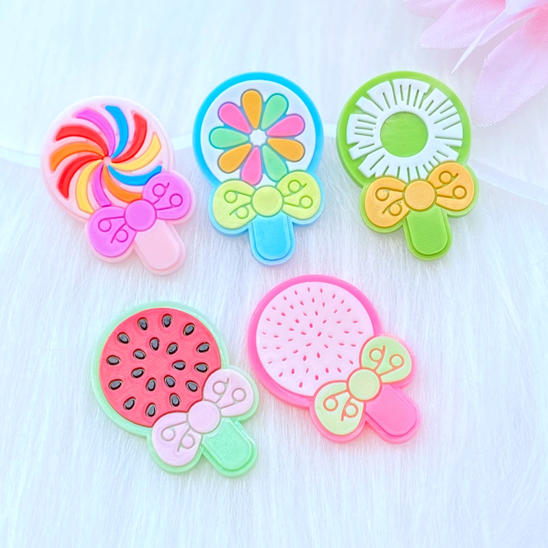 Embellishment Glue Craft - 10 قطعة سلسلة جديدة لطيف مصاصة