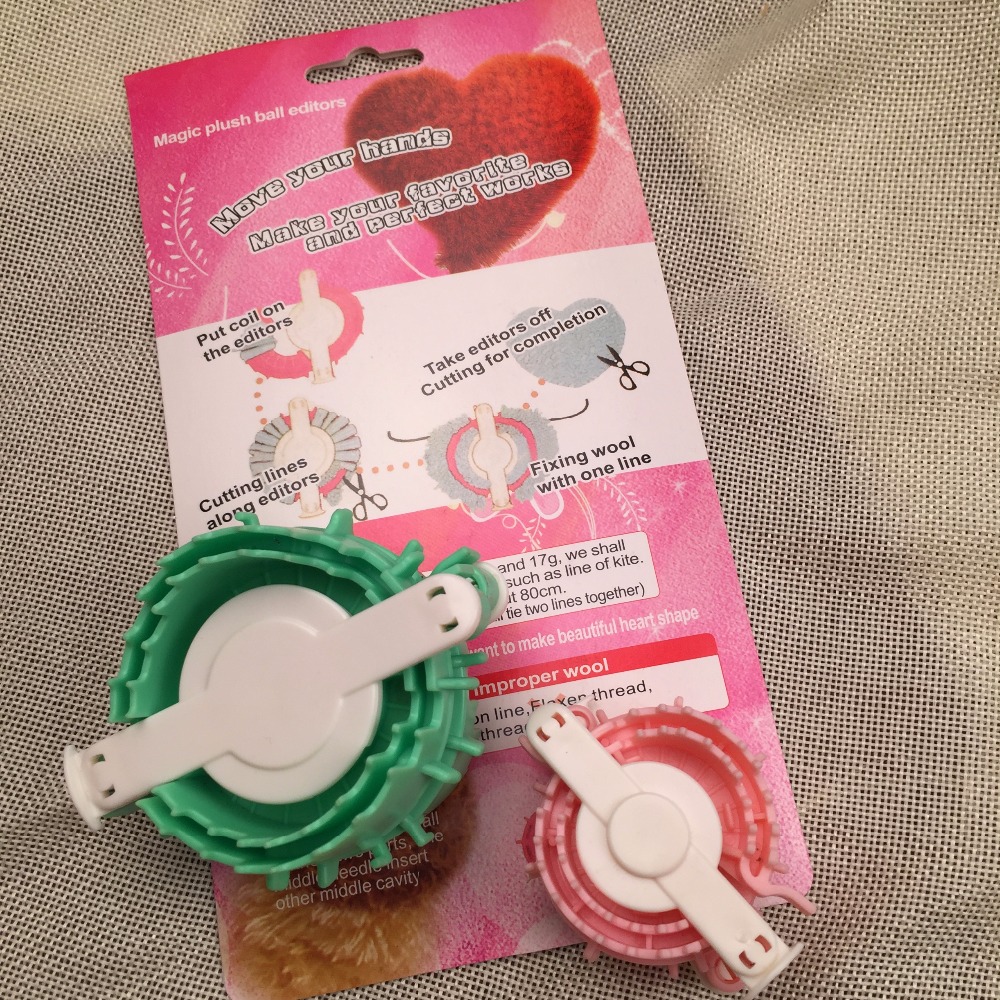 Pom Pom Maker Tool - شحن مجاني Pompom صانع الحلو القلب