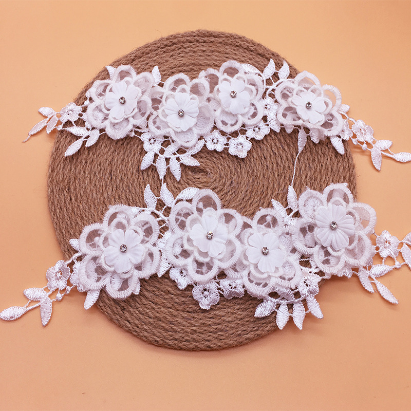 Applique Patch Flower - 2 زوج/وحدة شبكة عصرية زي زهرة