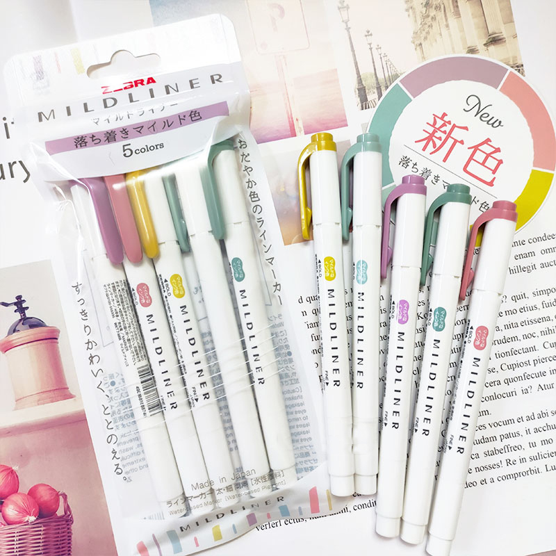 Zebra Pen Sarasa - علامات تمييز جديدة على شكل حمار