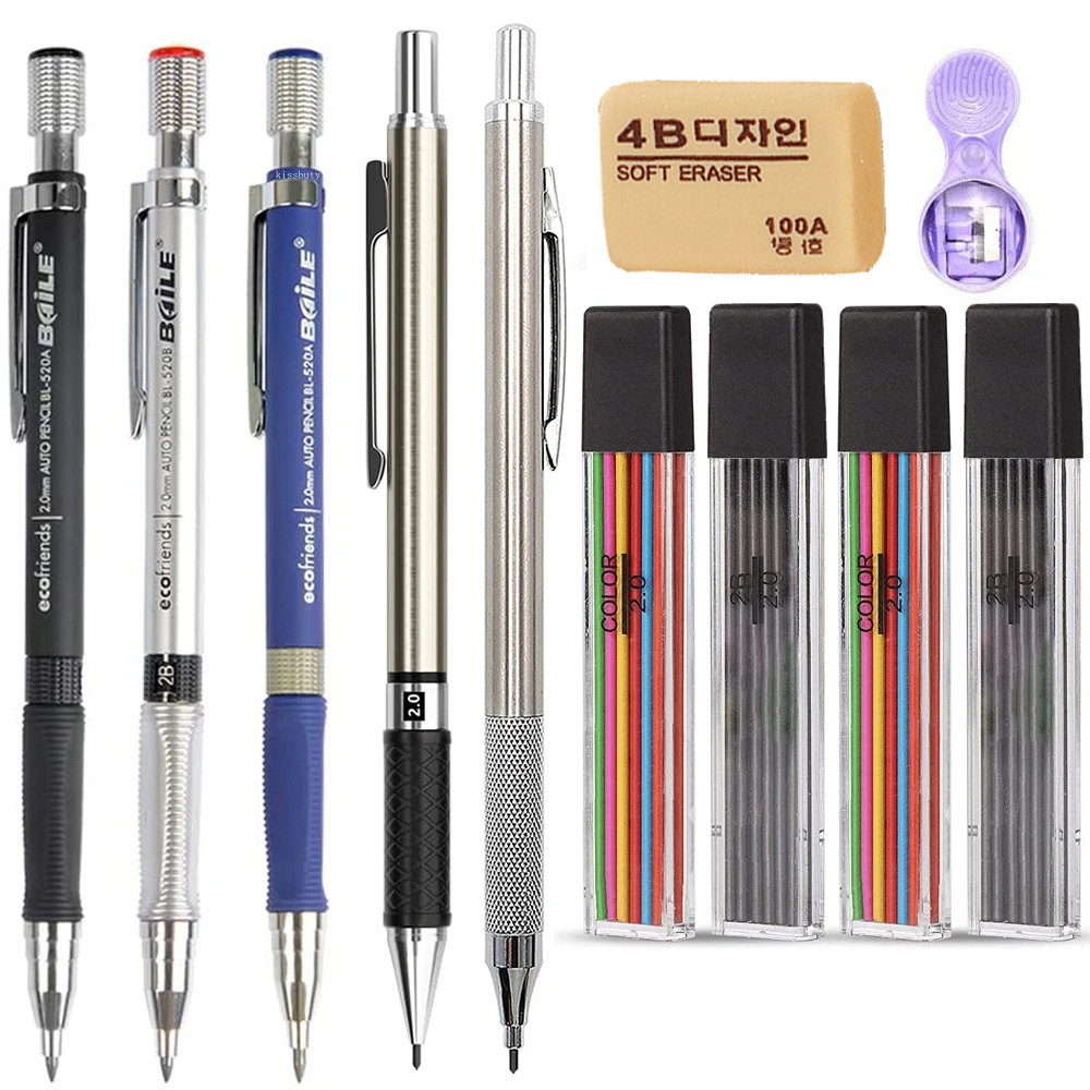 Staedtler Pencil Lumocolor - أقلام رصاص ميكانيكية 2.0 مم 2B