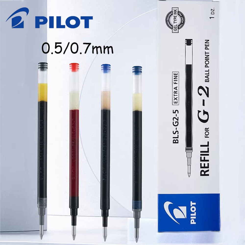 Pilot Pen G2 - 12 قطعة من أقلام الجل اليابانية