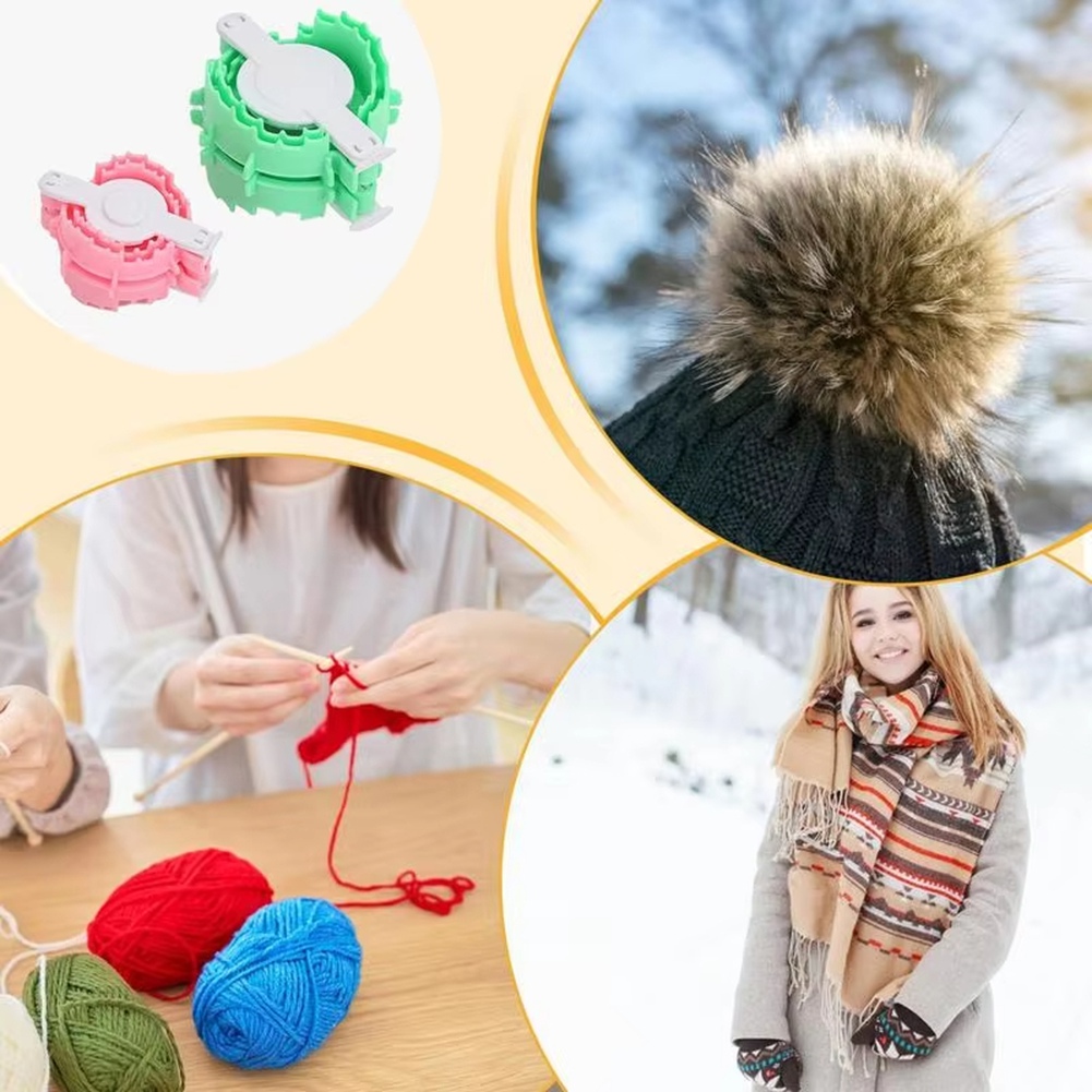 Pom Pom Maker Tool - أداة صنع كرات البوم بوم AC76،
