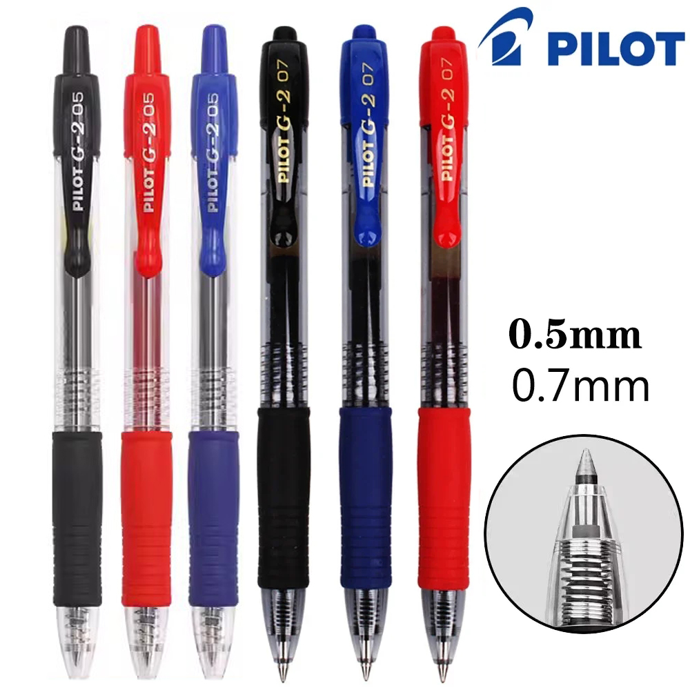 Pilot Pen G2 - 6 قطعة اليابان الطيار هلام القلم