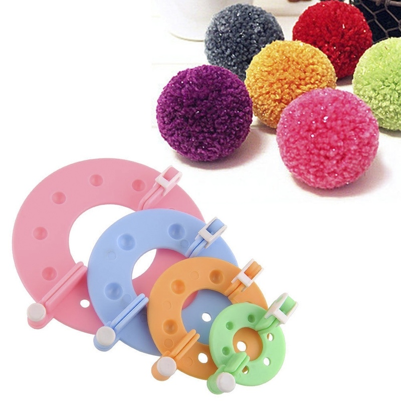 8 قطعة 4 أحجام كرة زغب ويفر Po - مراجعة Pom Pom Maker Tool وسعره