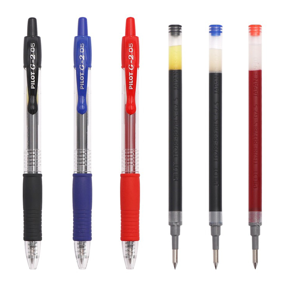 1 + 12 قطعة مجموعة اليابان الط - مراجعة Pilot Pen G2 وسعره