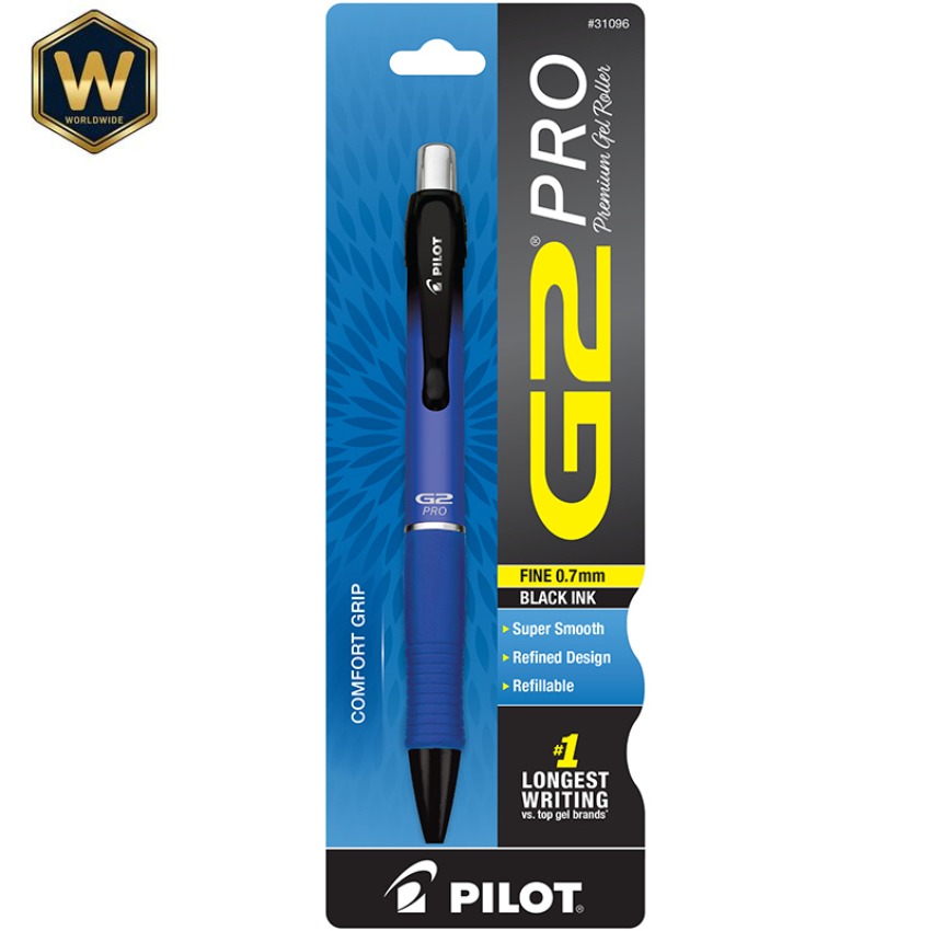 قلم جل بيلوت G2 برو قابل للضغط - مراجعة Pilot Pen G2 وسعره