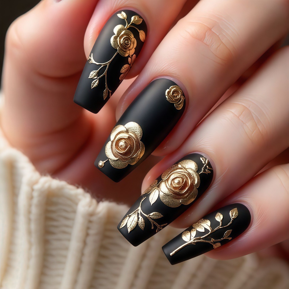 أظافر صناعية ثلاثية الأبعاد لل - مراجعة Embroidery Embellishments وسعره