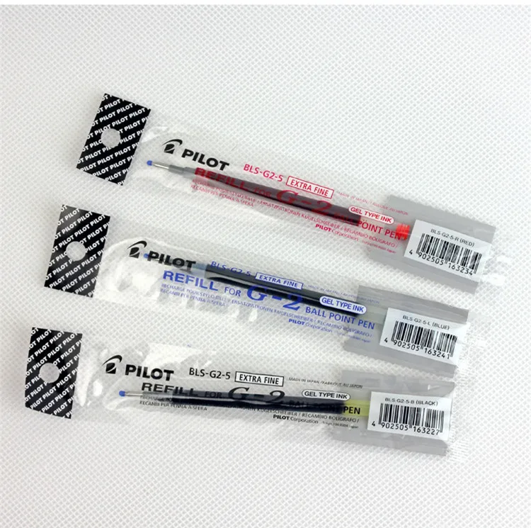 الطيار BLS-G2 د. قبضة جل عبوة  - مراجعة Pilot Pen G2 وسعره