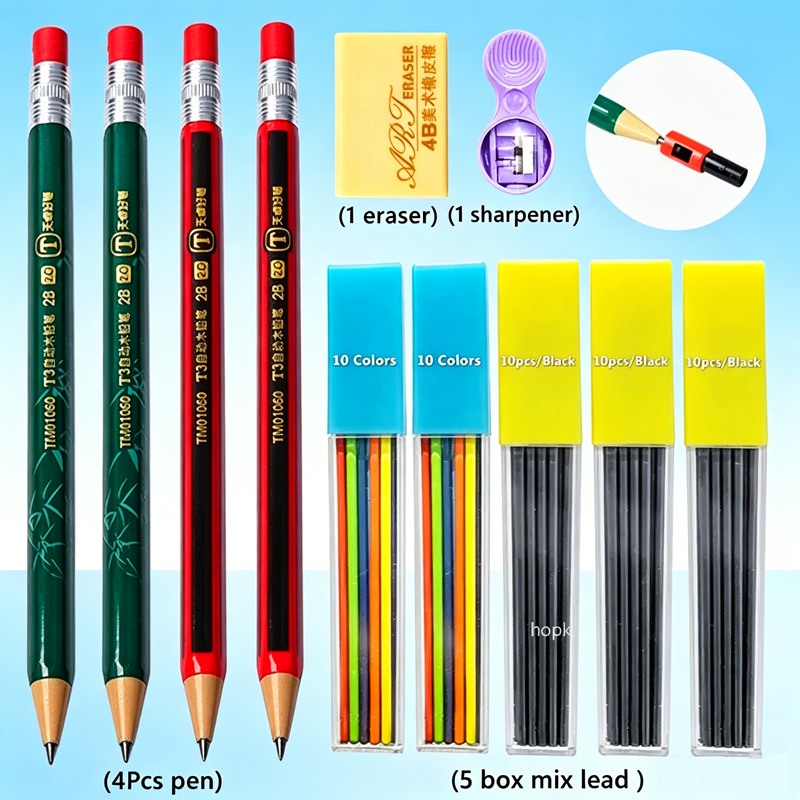 مجموعة أقلام رصاص ميكانيكية لل - مراجعة Staedtler Pencil Lumocolor وسعره