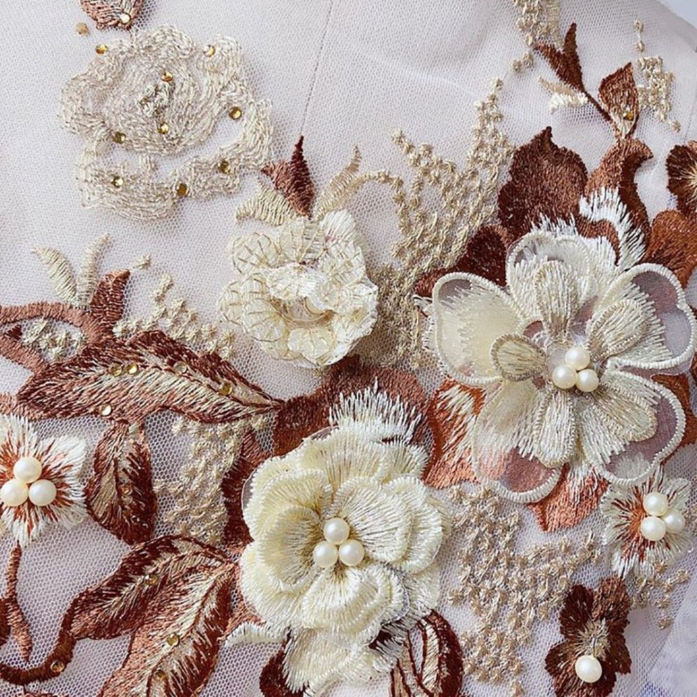 رقعات تطريز أنيقة وملونة بالتر - مراجعة Applique Patch Flower وسعره