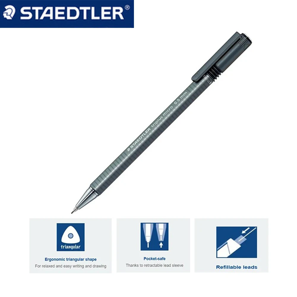 1 قطعة STAEDTLER Triplus مايكر - مراجعة Staedtler Pencil Triplus وسعره