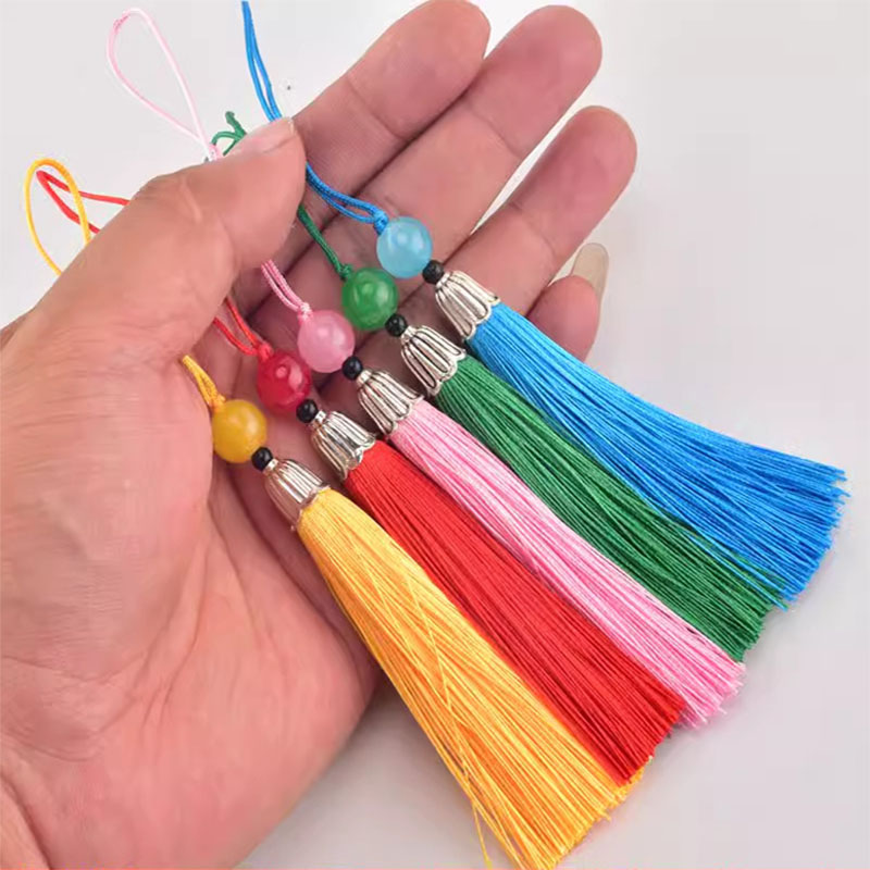 5/10/20 قطعة شراشيب حريرية ناع - مراجعة Beaded Trim Fringe وسعره