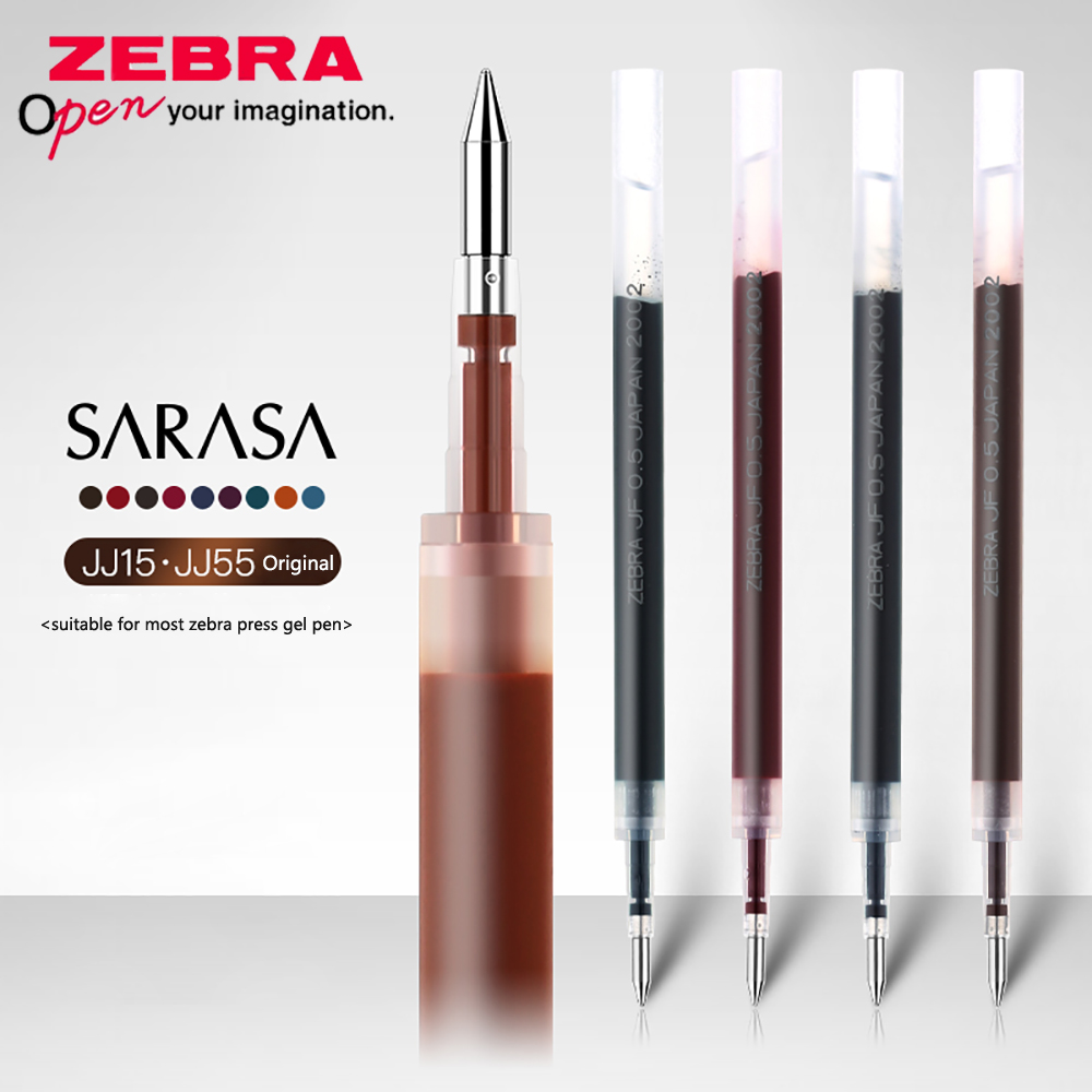 1 قطعة زيبرا جل الملء JF-0.5 ا - مراجعة Zebra Pen Sarasa وسعره