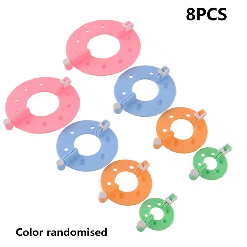 طقم صنع كرات الفرو 8 قطع بـ4 أ - مراجعة Pom Pom Maker Tool وسعره