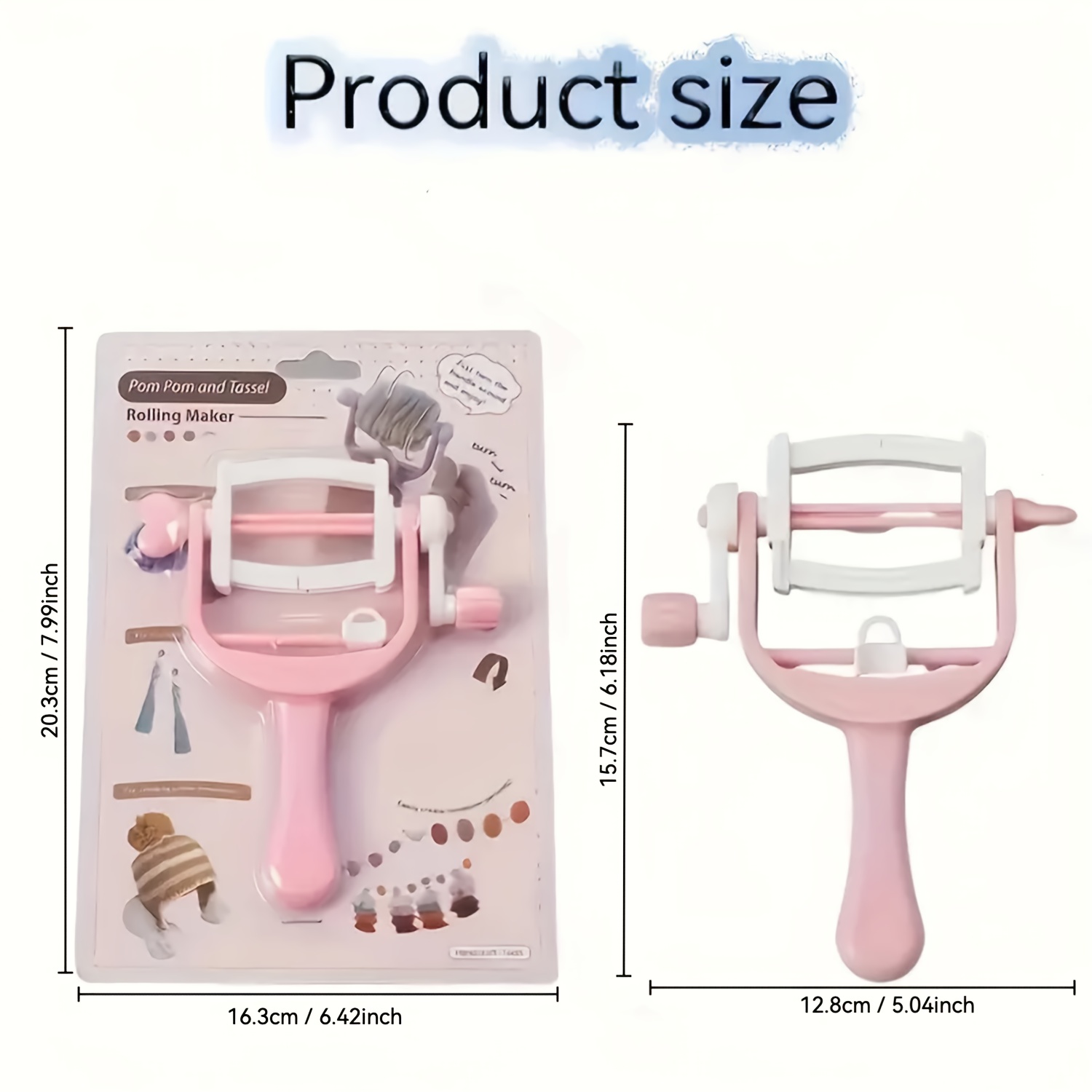 اليد مكرنك لفائف الفراء الكرة  - مراجعة Pom Pom Maker Tool وسعره