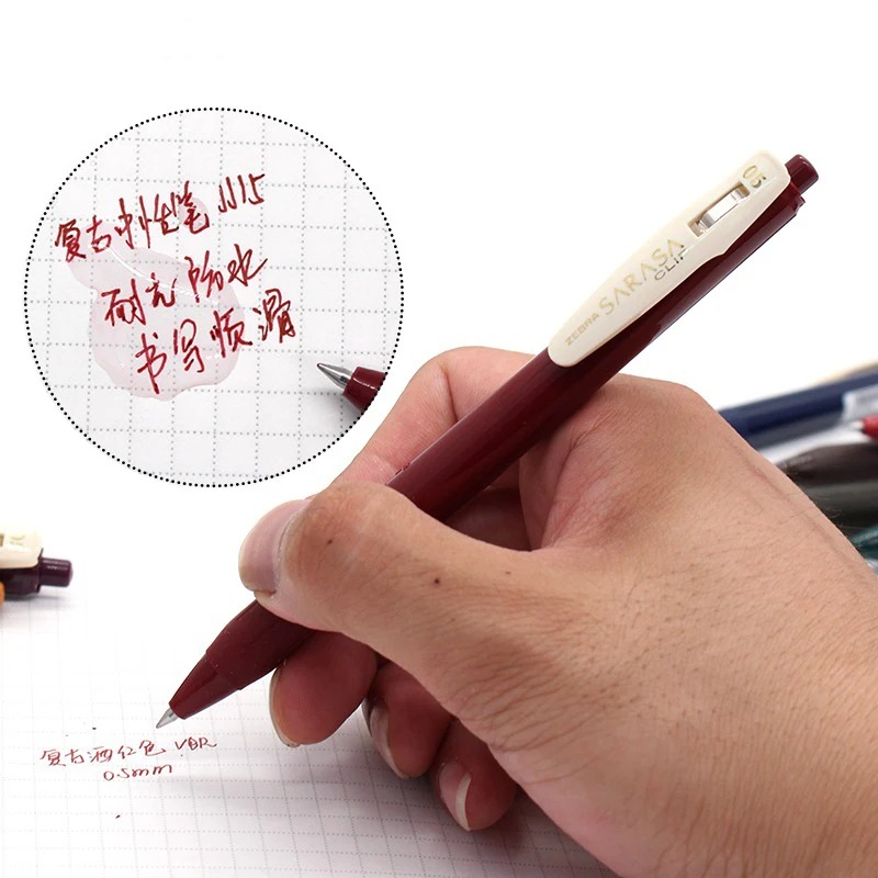 أقلام جل يابانية من زيبرا طراز - مراجعة Zebra Pen Sarasa وسعره