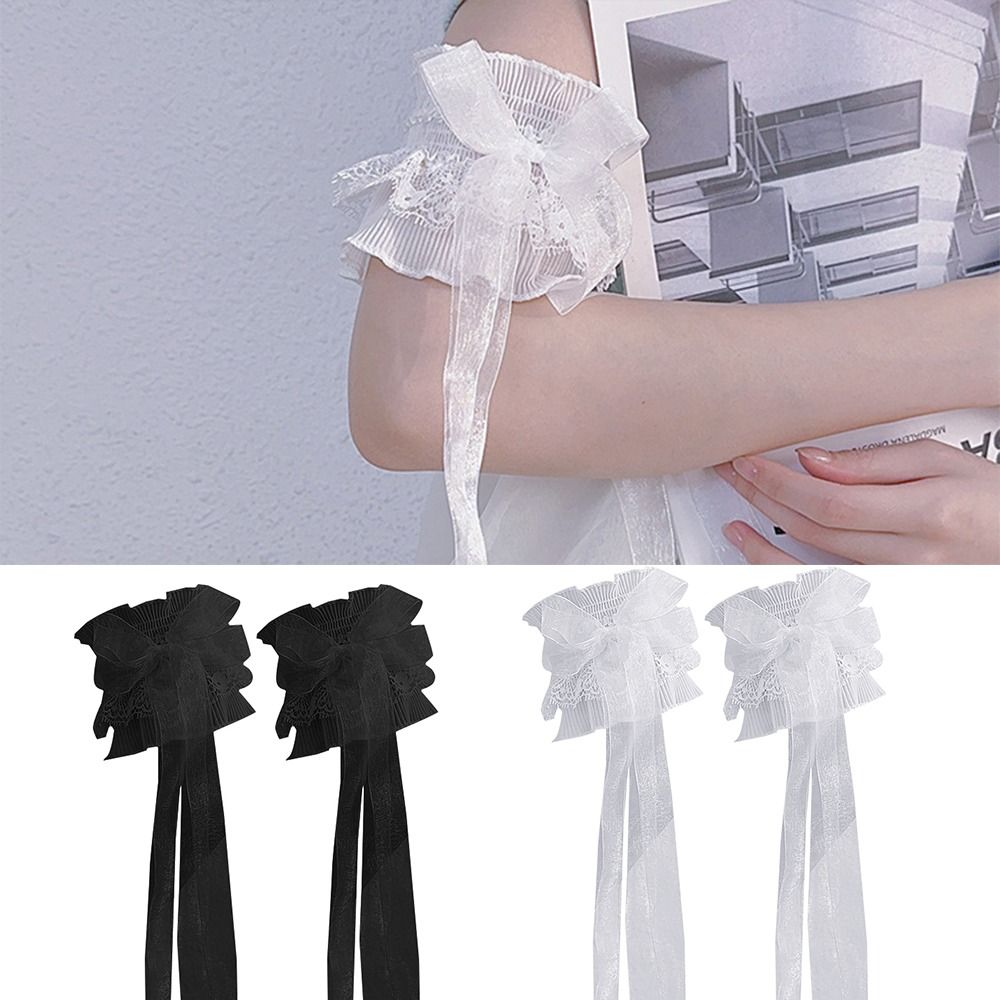 مدفئات الذراع من الدانتيل المك - مراجعة Elastic Lace Trim وسعره