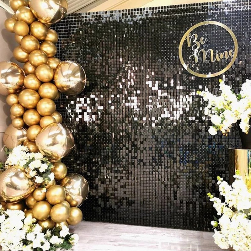12/16/18/24 قطعة من خلفيات الج - مراجعة Sequin Fabric Panel وسعره