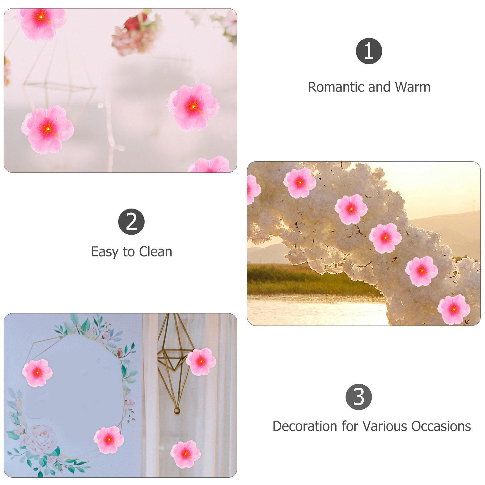 100 قطعة من زخارف قماشية على ش - مراجعة Craft Embellishment وسعره