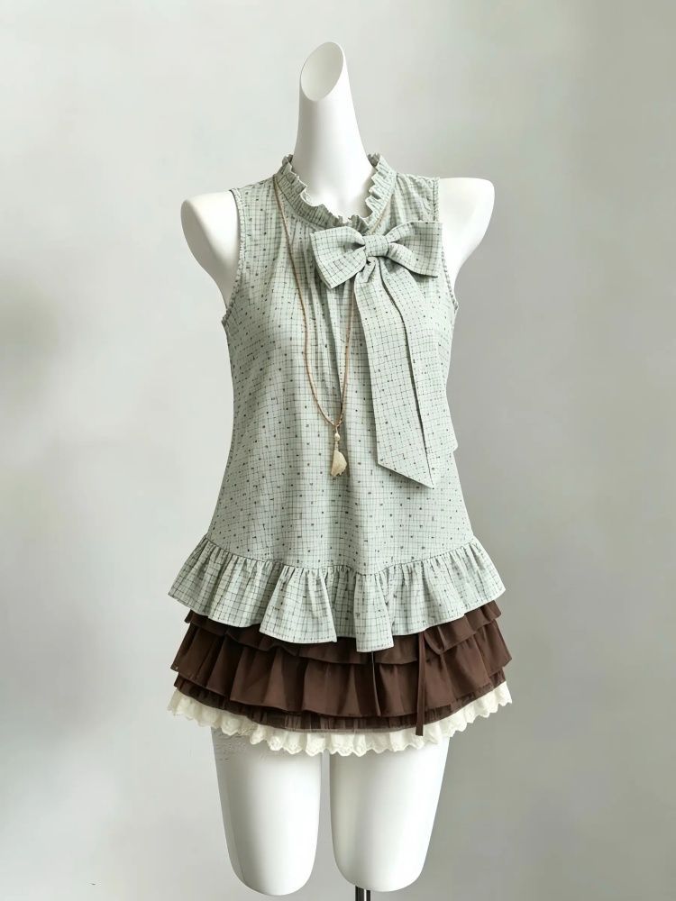 طقم ياباني عتيق من قطعتين للنس - مراجعة Elastic Lace Trim وسعره