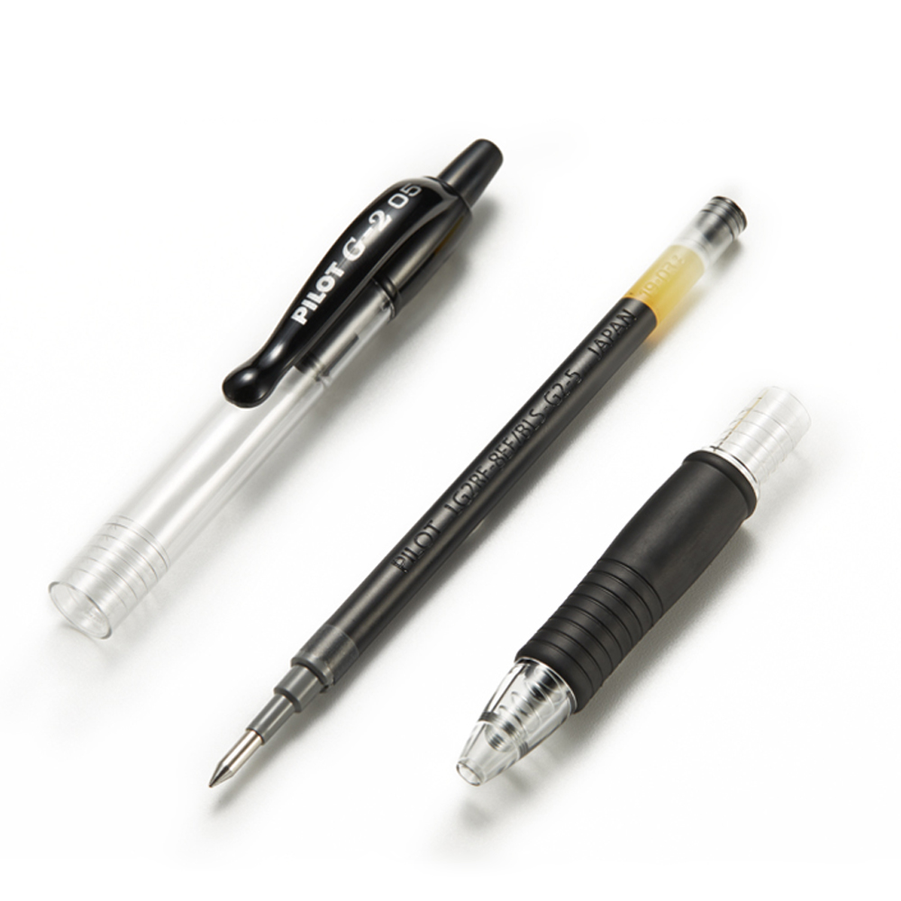 قلم جل تجريبي بسعة كبيرة BL-G2 - مراجعة Pilot Pen G2 وسعره