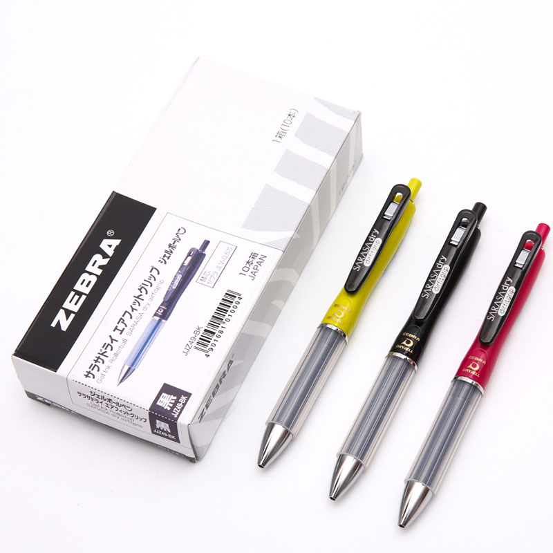 1 قطعة زيبرا جل القلم JJZ49 SA - مراجعة Zebra Pen Sarasa وسعره