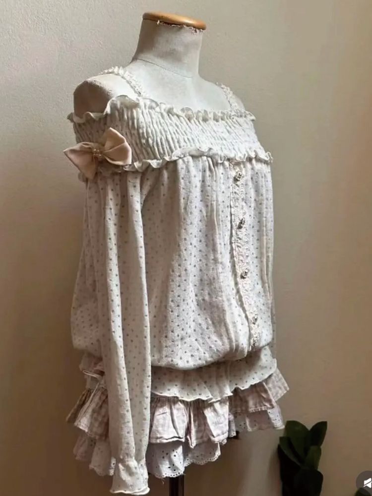 طقم تنورة يابانية كلاسيكية صغي - مراجعة Elastic Lace Trim وسعره