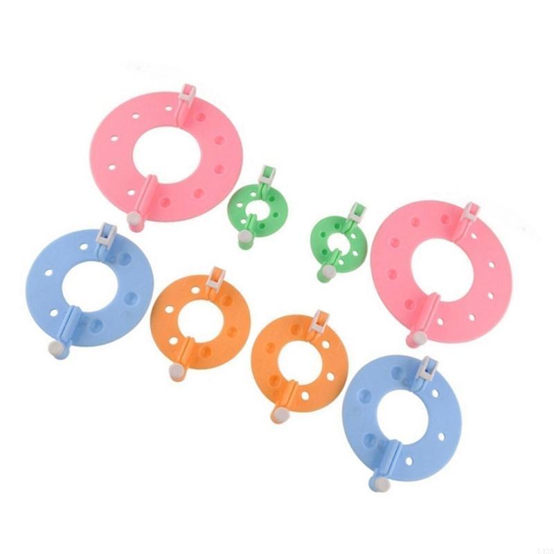 L43A 4 قطعة لتقوم بها بنفسك غز - مراجعة Pom Pom Maker Tool وسعره