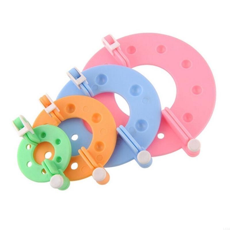 L43A 4 قطعة لتقوم بها بنفسك غز - مراجعة Pom Pom Maker Tool وسعره